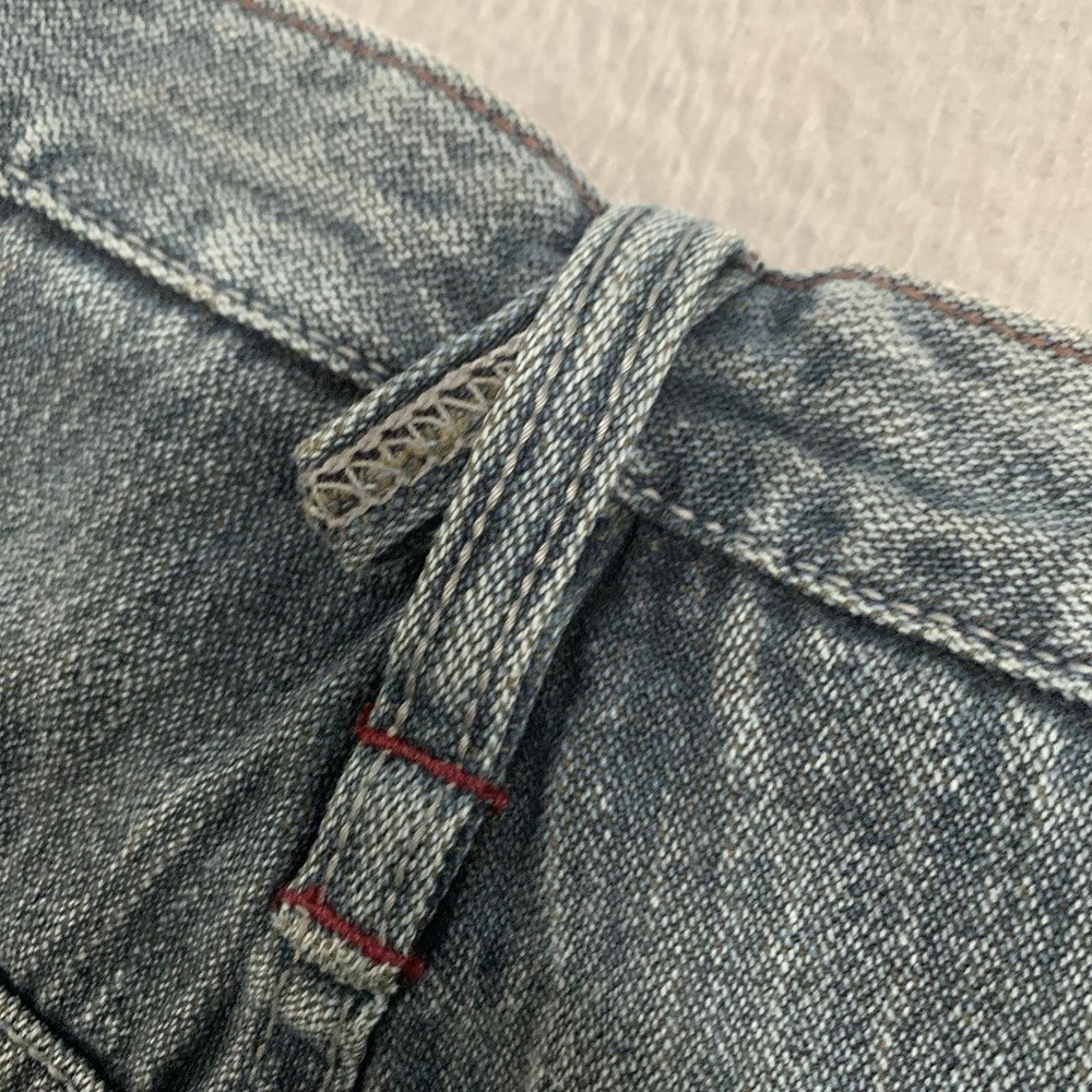 Vtg PHAT FARM Jeans Mens 38x33 Wide Leg Baggy Double Seam Loop Skater Streetwear - Picture 3 of 15